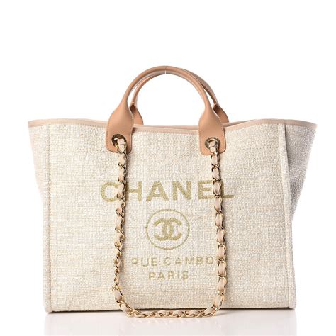 canvas chanel tote|chanel handbags large tote bag.